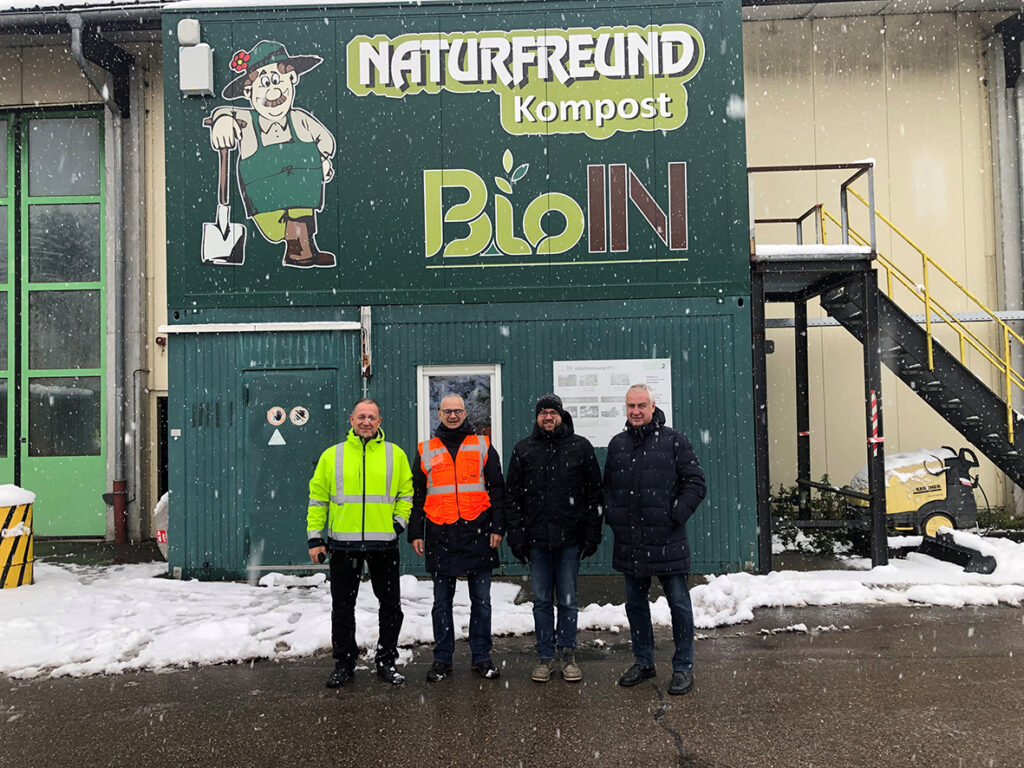 Besichtigung Biomüllvergärungsanlage BioIN